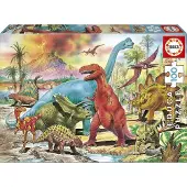 Educa 13179 Dinosaure 100 pièces puzzle