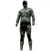 Picasso Thermal Skin Camu Hw 7 Mm Spearfishing Wetsuit Gris ML Homme