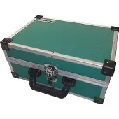 Ironside 191008 Mallette à outils en aluminium vert 330x230x150mm