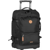 Cabaia trolley sac à dos pour ordinateur portable Soft Suitcase Essentials Trolley 48L Berlin noir 51cm