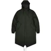 Rains Veste fonctionnelle vert foncé