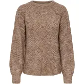 ONLY Pull ONLGILA LIFE femmes - Marron - EU XL