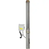 Ribiland Pompe à eau grande profondeur PRPGP1100/128
