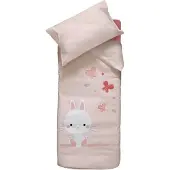 DOMIVA Housse Couette 100x140 Cm Taie D'oreiller 40x60 Cm