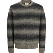 Jack & Jones Pull-over '12286239' marron chiné
