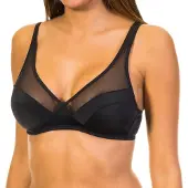 Dim Rimless Cup C Bra Noir 95 / C Femme