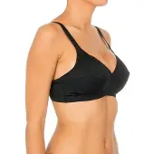 Playtex Basic Micro Support Bra Noir 100 / C Femme