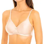 Playtex Satiny Microfiber Bra Beige 85 / C Femme