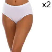 Playtex Culotte Ap20azk Organic Cotton 2 Unités