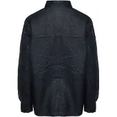 Zadig & Voltaire Chemisier 'TAMARA CUIR FROISSE Bluse schwarz' noir
