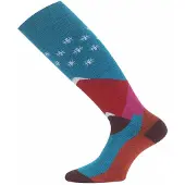 Lasting Spw Long Socks Bleu EU 34-37