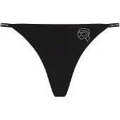 Karl Lagerfeld String 'Ikon' noir / transparent