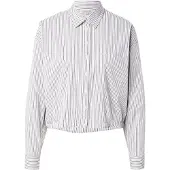 Herrlicher Chemisier 'Liline' noir / blanc