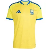Adidas Maillot 'Ukraine 26 Home' bleu / jaune / miel / blanc