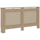 vidaXL Habillage de radiateur 152 x 19 x 81 cm MDF
