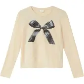 s.Oliver T-Shirt ivoire / noir