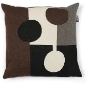 Markslöjd Coussin Lia 50 x 50 cm, rouge/noir/blanc (50 x 50 cm)