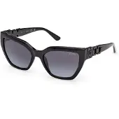 GUESS Gu00264 Woman Sunglasses Noir Gradient Smoke/CAT3 Femme