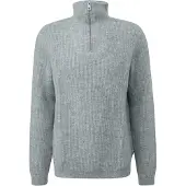 QS Pull-over gris chiné