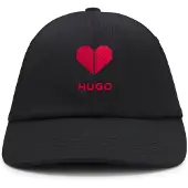 HUGO Valentine 10277052 Hat Noir