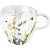 Ambiente Tasse À Thé Double Paroi Libellule