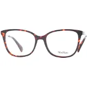 Max mara Lunettes de soleil carrées pour femme - - MM5079 - Rouge Havana - Synthétique - Plastique - Décontractée