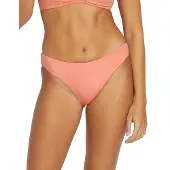 Volcom Simply Seamless Full Bikini Bottom Rose M Femme