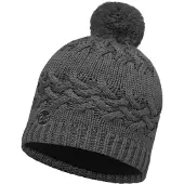 Buff Knitted & Polar Beanie Gris