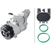 Hella Compresseur de climatisation 12 V, Ø 110 mm, Thermo-Expertise pour MERCEDES-BENZ VANEO
