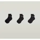 G-Star Lot de 3 chaussettes Anklet - Noir - Femmes