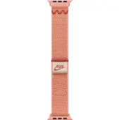 Apple Boucle Sport Nike 46 mm Rose Alpenglow pour Watch Hermès Series 9 SE 3 Series 10 Series 11 Series 8 Series 9 Ultra 2 Ultra 3