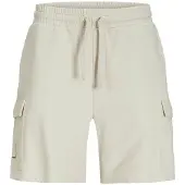 Jack & Jones Bermuda Coton Kane Moonbeam Avec Poches Homme Jack & Jones