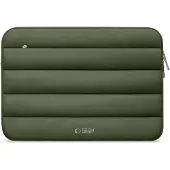 Tech-Protect Tech-Protett Fluffy Laptoptasche 13-14 - Grün (14"), Sac pour notebook, Vert
