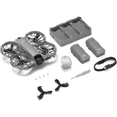 DJI Neo 2 Fly More Combo, 4 rotors, 12 MP, 2688 x 1512 pixels, 7000 m, 1606 mAh, noir, gris