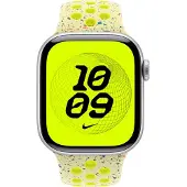 Apple Bracelet Nike Sport pour Watch | 38/40/41/42 mm - Taille S/M - Volt Splash