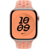 Apple Bracelet Nike Sport pour Watch | 44/45/46/49 mm - Taille S/M - Alpenglow Pink