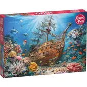 CherryPazzi Puzzle da 1000 Pezzi - Sunken Treasure (1000 pièces)