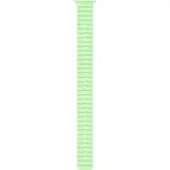 Apple Ocean Band Extension (49 mm, Fluoroélastomère, Titane), Sangles de montre, Vert, Gris