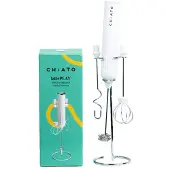 Chiato Mousseur à lait électrique lattePLAY - blanc