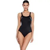 Zoggs Sydney U Back Swimsuit Noir 42 Femme
