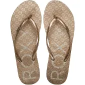 Roxy Sandales Viva Sparkle dorées : taille 38