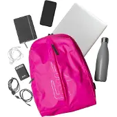 Celly Sac à dos rose Funnyback avec port USB