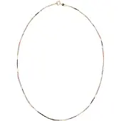 NAEMI Chaîne or / or rose / argent