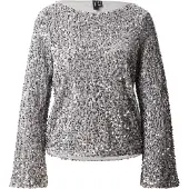 Vero Moda Chemisier 'VMBELLA' gris / argent