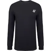 SikSilk T-Shirt noir / blanc