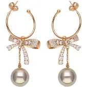 Faina Boucles d'oreilles or rose