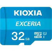 Kioxia Carte mémoire Exceria 32 Go MicroSDHC Classe 10 UHS-I