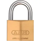 ABUS Cadenas cylindrique 85/60 gl largeur du corps de verrou 60 mm laiton fermeture identique 2715