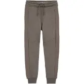 We fashion Pantalon marron chiné