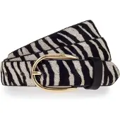 Vanzetti Ceinture noir / blanc cassé